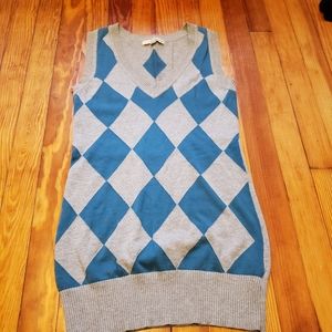 Forever 21 argyle sweater vest